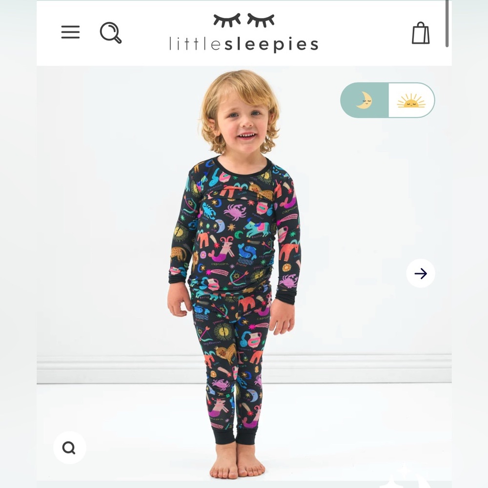 Little Sleepies Star Signs Zippy NWT